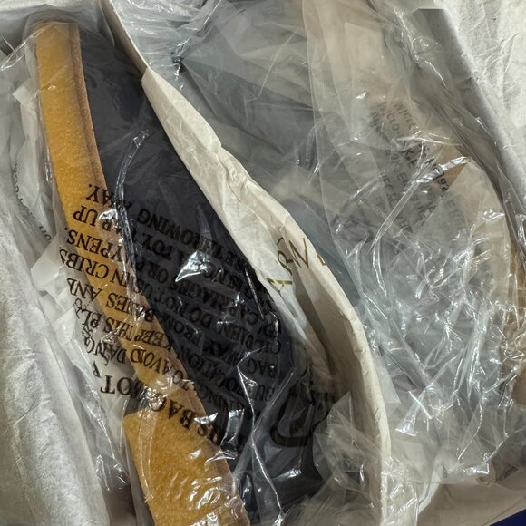 【Brand NEW】Stuart Weitzman Kingston Loafer Size 37 Navy Blue Suede - Picture 4 of 6